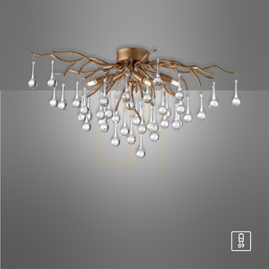 Stropní svítidlo ICICLE 8090-11, mosaz, 4xG9 small 13