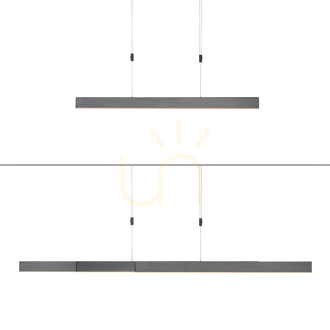 Zobrazit PURE-MOTO 2525-15 Šedé závěsné svítidlo s 3 LED diodami PURE-MOTO 2525-15 Šedé závěsné svítidlo s 3 LED diodami
