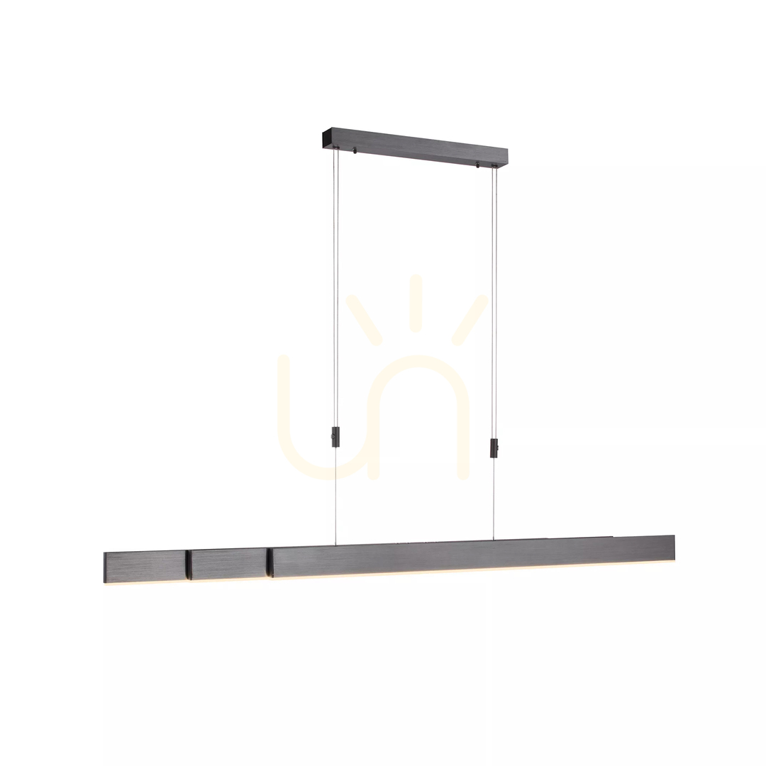 Kontrola PURE-MOTO 2525-15 Šedé závěsné svítidlo s 3 LED diodami PURE-MOTO 2525-15 Šedé závěsné svítidlo s 3 LED diodami