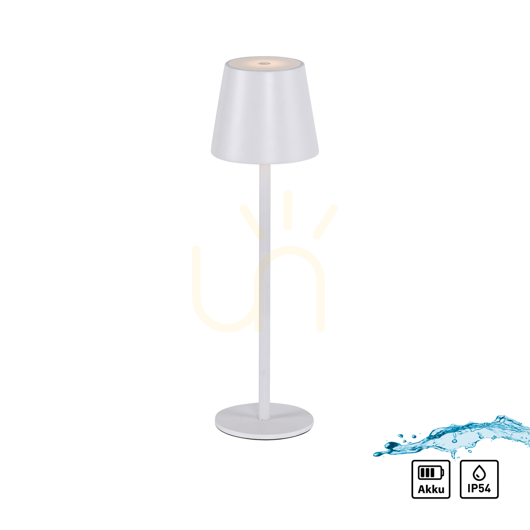 Pohled Stolní lampa EURIA 19250-16, bílá, 1xLED Stolní lampa EURIA 19250-16, bílá, 1xLED
