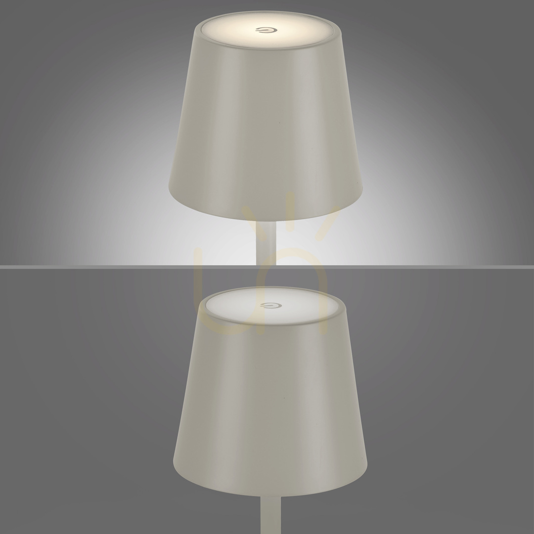 Kontrola Stolní lampa EURIA 19250-40, šedá, 1xLED Stolní lampa EURIA 19250-40, šedá, 1xLED