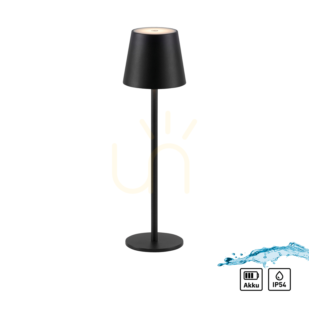 Pohled Stolní lampa EURIA 19250-18, černá, 1xLED Stolní lampa EURIA 19250-18, černá, 1xLED