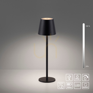 Stolní lampa EURIA 19250-18, černá, 1xLED 13 Stolní lampa EURIA 19250-18, černá, 1xLED small 13