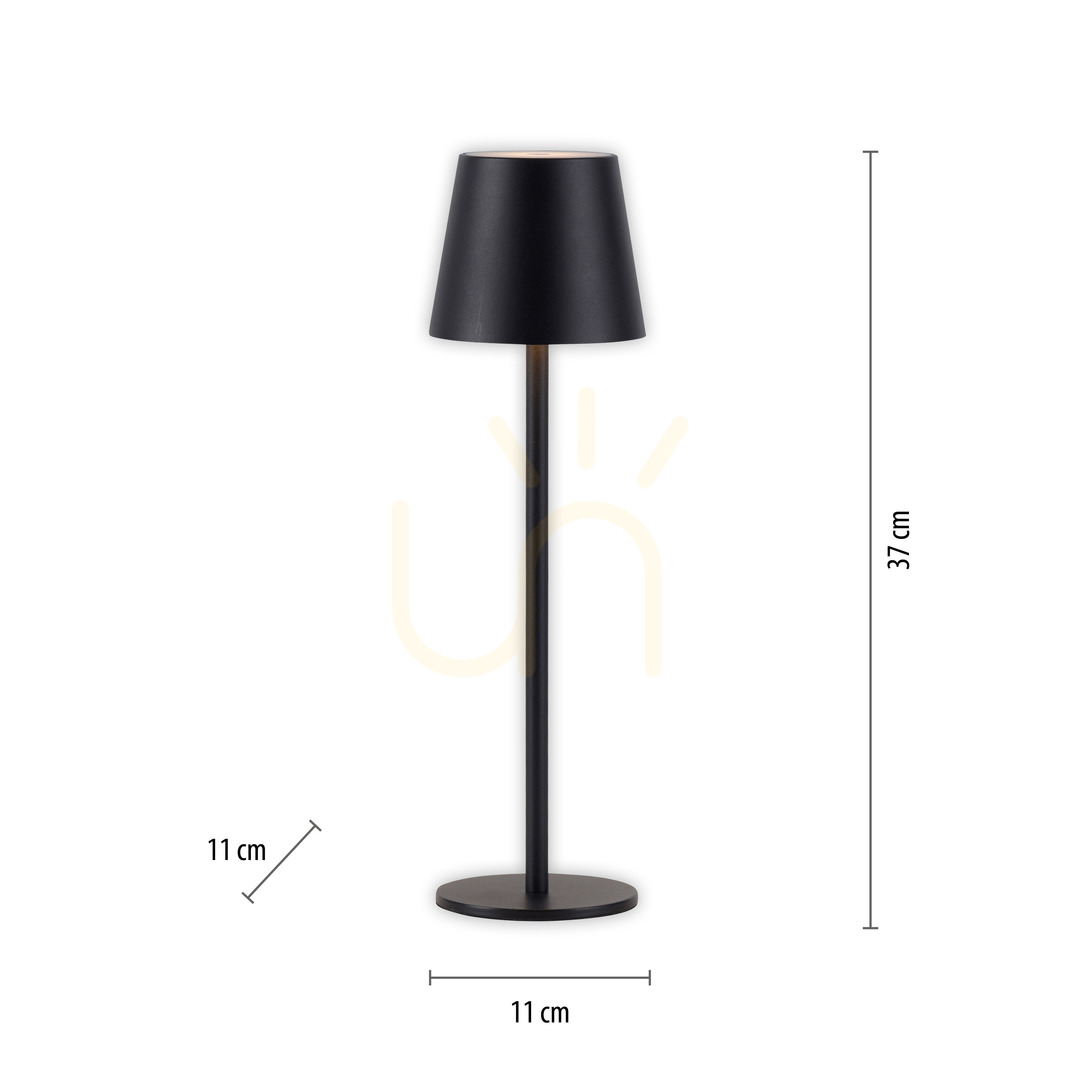 Zobrazit Stolní lampa EURIA 19250-18, černá, 1xLED Stolní lampa EURIA 19250-18, černá, 1xLED