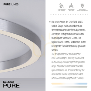 Stropní svítidlo PURE-LINES 6306-95, stříbrné, 1xLED 3 Stropní svítidlo PURE-LINES 6306-95, stříbrné, 1xLED small 3