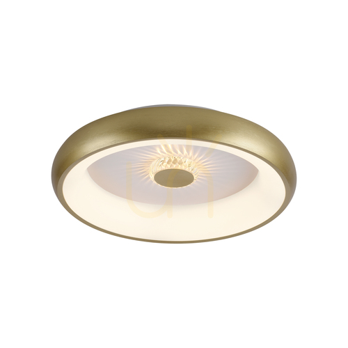Kontrola VERTIGO 14384-60 Mosazné stropní svítidlo, 1xLED