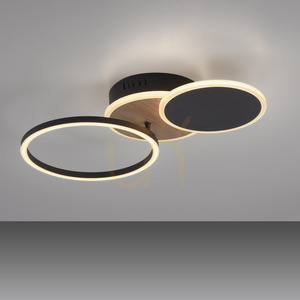 SEVENT 14116-78 Stropní svítidlo, dřevěný povrch, 1xLED small 12