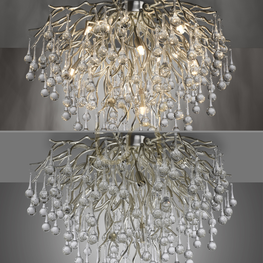 Zobrazit ICICLE 8091-55 Stropní svítidlo, stříbrné, 9xG9 ICICLE 8091-55 Stropní svítidlo, stříbrné, 9xG9