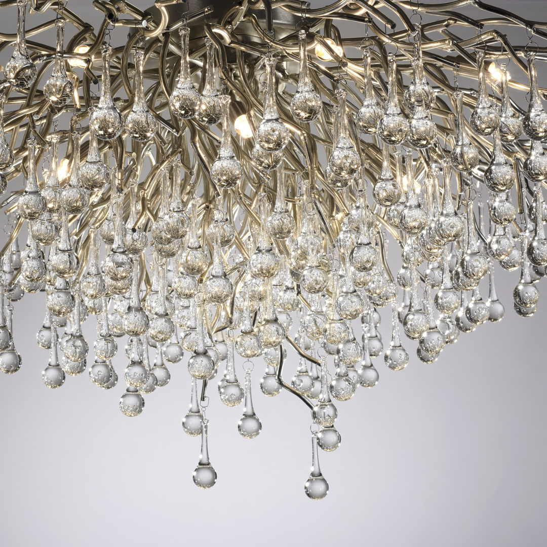 Kontrola ICICLE 8092-55 Stropní svítidlo, stříbrné, 14xG9 ICICLE 8092-55 Stropní svítidlo, stříbrné, 14xG9