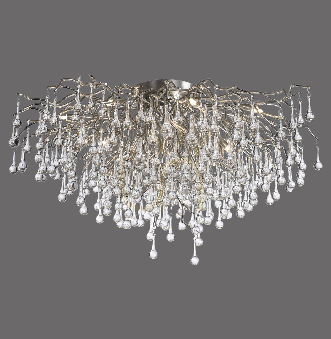 Náhled ICICLE 8092-55 Stropní svítidlo, stříbrné, 14xG9 ICICLE 8092-55 Stropní svítidlo, stříbrné, 14xG9