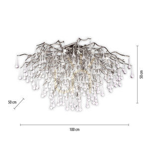 ICICLE 8092-55 Stropní svítidlo, stříbrné, 14xG9 8 ICICLE 8092-55 Stropní svítidlo, stříbrné, 14xG9 small 8