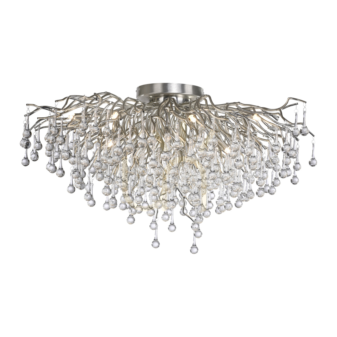 Kontrola ICICLE 8092-55 Stropní svítidlo, stříbrné, 14xG9 ICICLE 8092-55 Stropní svítidlo, stříbrné, 14xG9