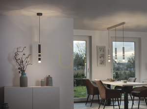Černé závěsné LED svítidlo Paul Neuhaus PURE-VEGA 2211-18, 3000 K small 14
