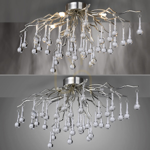 Stropní svítidlo ICICLE 8090-55, stříbrné, 4xG9 small 14