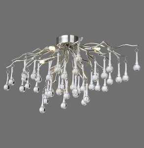 Stropní svítidlo ICICLE 8090-55, stříbrné, 4xG9 small 0