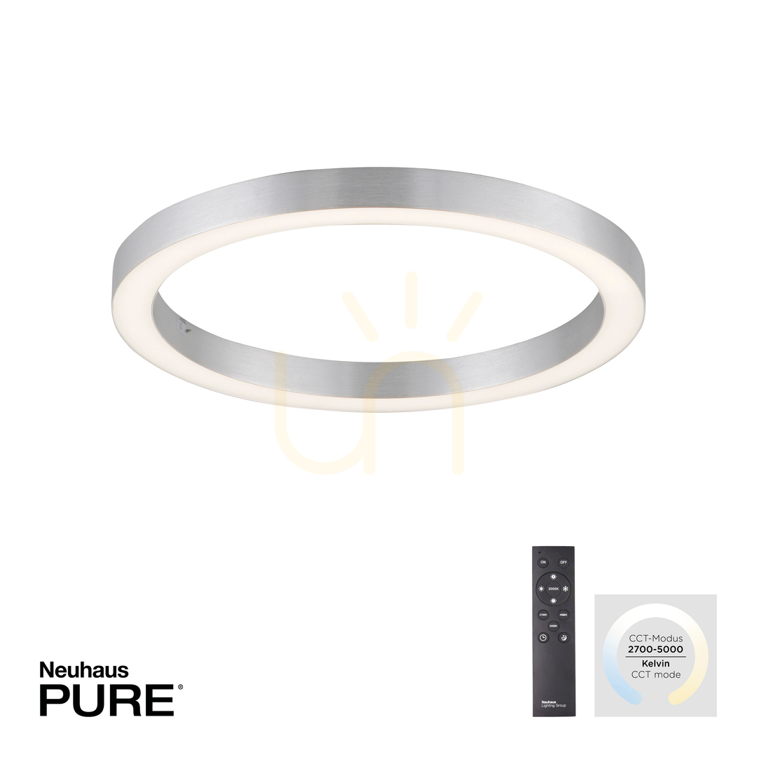 Pohled PURE-LINES 6309-95 Stropní svítidlo, stříbrné, 1xLED PURE-LINES 6309-95 Stropní svítidlo, stříbrné, 1xLED