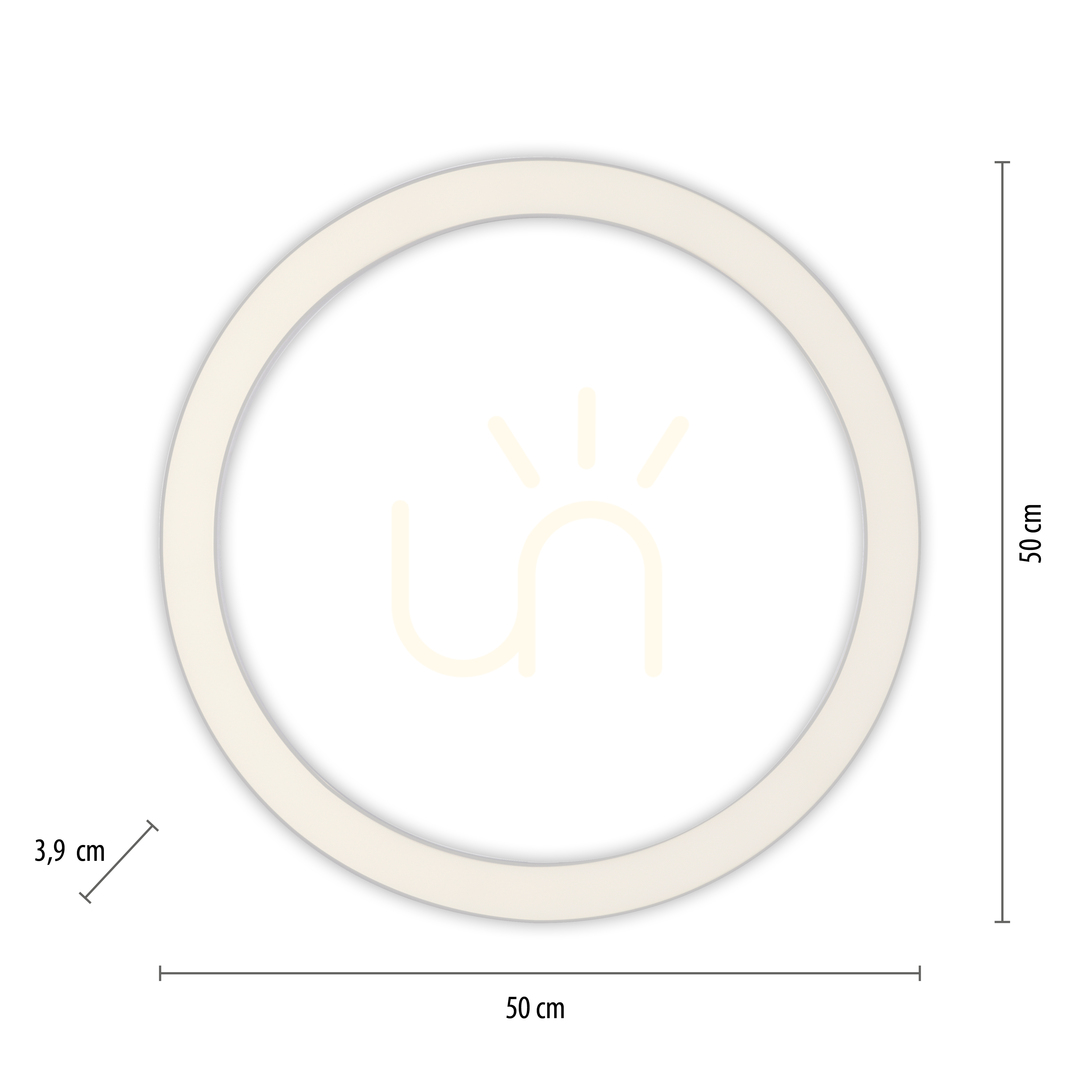 Zobrazit PURE-LINES 6309-95 Stropní svítidlo, stříbrné, 1xLED PURE-LINES 6309-95 Stropní svítidlo, stříbrné, 1xLED