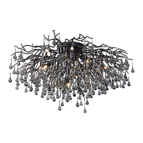 Kontrola Stropní svítidlo ICICLE 8092-18, černé, 14xG9