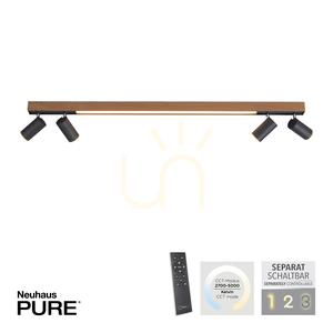 Stropní svítidlo PURE-LINES 6121-79, dřevěný povrch, 5xLED 1 Stropní svítidlo PURE-LINES 6121-79, dřevěný povrch, 5xLED small 1