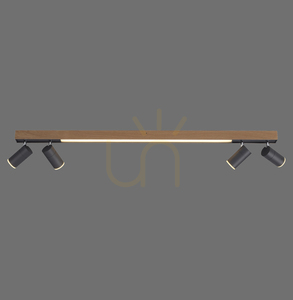 Stropní svítidlo PURE-LINES 6121-79, dřevěný povrch, 5xLED 7 Stropní svítidlo PURE-LINES 6121-79, dřevěný povrch, 5xLED small 7