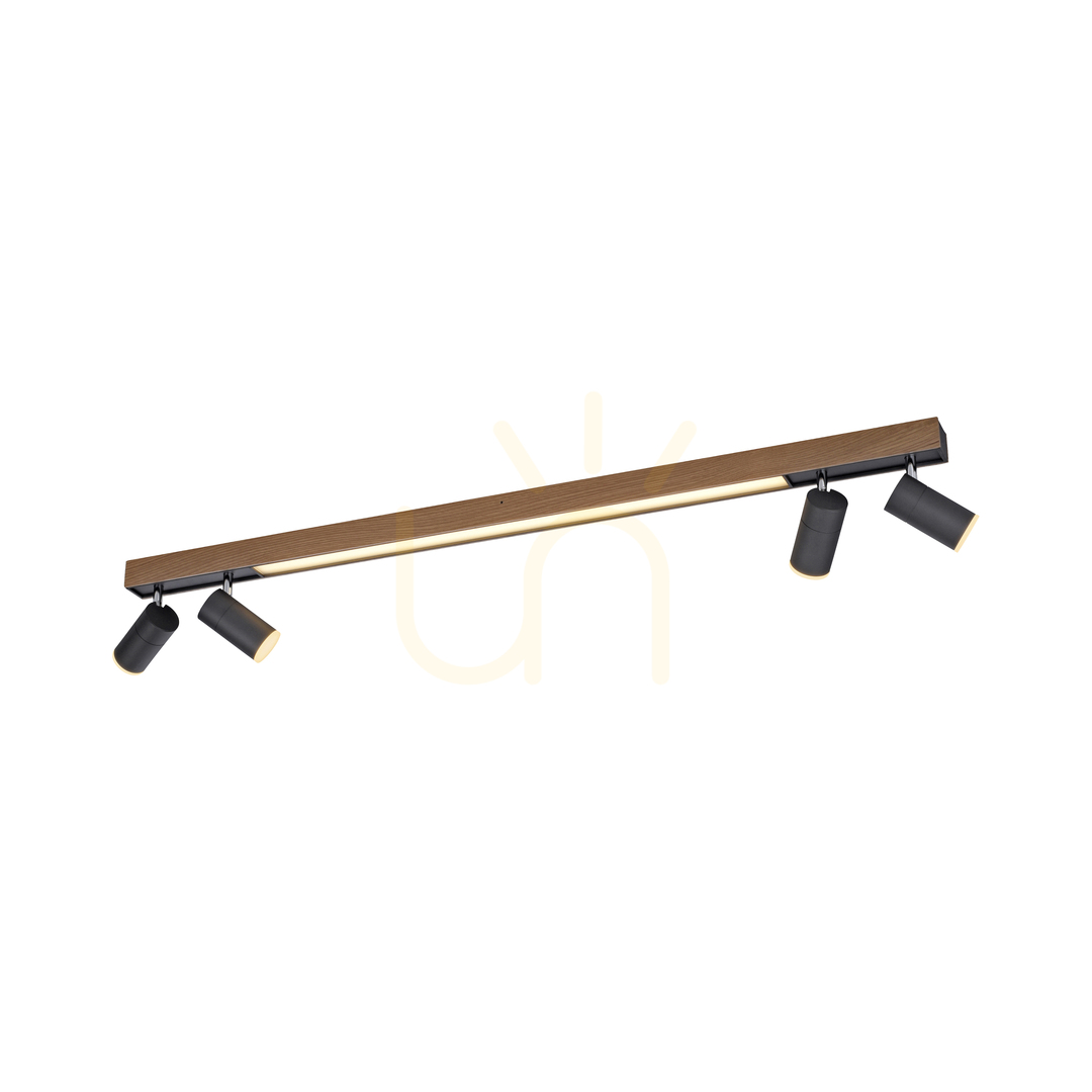 Kontrola Stropní svítidlo PURE-LINES 6121-79, dřevěný povrch, 5xLED Stropní svítidlo PURE-LINES 6121-79, dřevěný povrch, 5xLED