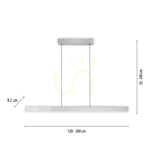 PURE MOTO-RISE 2545-95 Stříbrné závěsné svítidlo se 3 LED diodami 8 PURE MOTO-RISE 2545-95 Stříbrné závěsné svítidlo se 3 LED diodami small 8