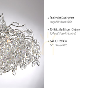 Závěsné svítidlo RICICLE 2036-17 Chrome, 13xG9 3 Závěsné svítidlo RICICLE 2036-17 Chrome, 13xG9 small 3