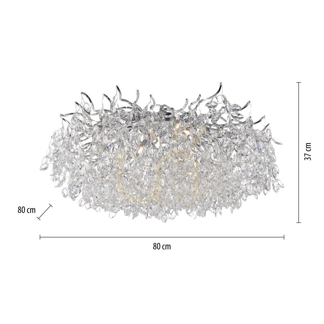 Zobrazit RICICLE 6054-17 Chromové stropní svítidlo, 13xG9 RICICLE 6054-17 Chromové stropní svítidlo, 13xG9