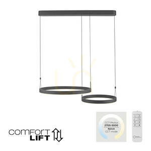 ESKO 2360-18 Černé závěsné svítidlo s 2 LED diodami 1 ESKO 2360-18 Černé závěsné svítidlo s 2 LED diodami small 1