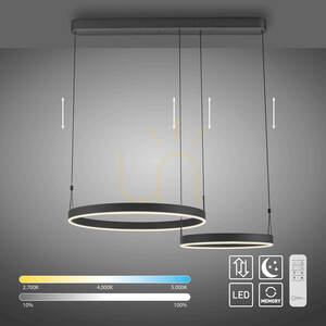 ESKO 2360-18 Černé závěsné svítidlo s 2 LED diodami 12 ESKO 2360-18 Černé závěsné svítidlo s 2 LED diodami small 12