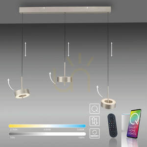 Q-ROTATE 2248-95 Stříbrné závěsné svítidlo se 3 LED diodami 17 Q-ROTATE 2248-95 Stříbrné závěsné svítidlo se 3 LED diodami small 17