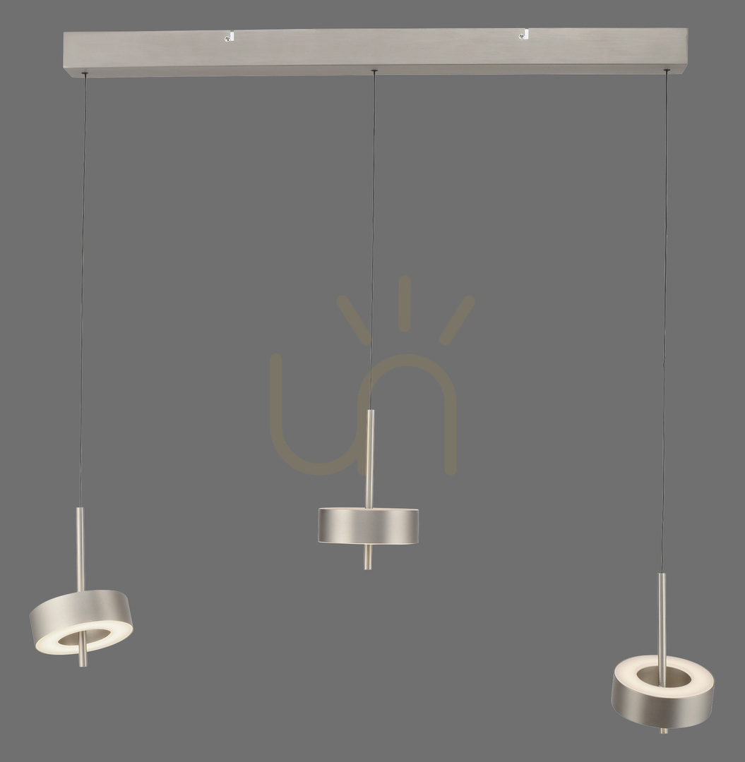 Kontrola Q-ROTATE 2248-95 Stříbrné závěsné svítidlo se 3 LED diodami Q-ROTATE 2248-95 Stříbrné závěsné svítidlo se 3 LED diodami