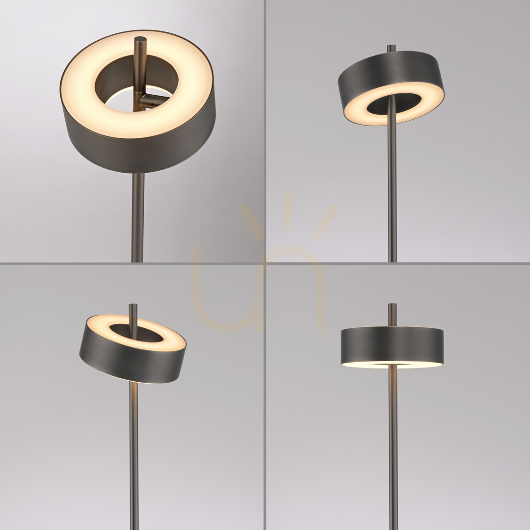 Náhled Stojací lampa Q-ROTATE 324-34, hnědá, 1xLED Stojací lampa Q-ROTATE 324-34, hnědá, 1xLED