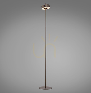 Stojací lampa Q-ROTATE 324-34, hnědá, 1xLED 0 Stojací lampa Q-ROTATE 324-34, hnědá, 1xLED small 0