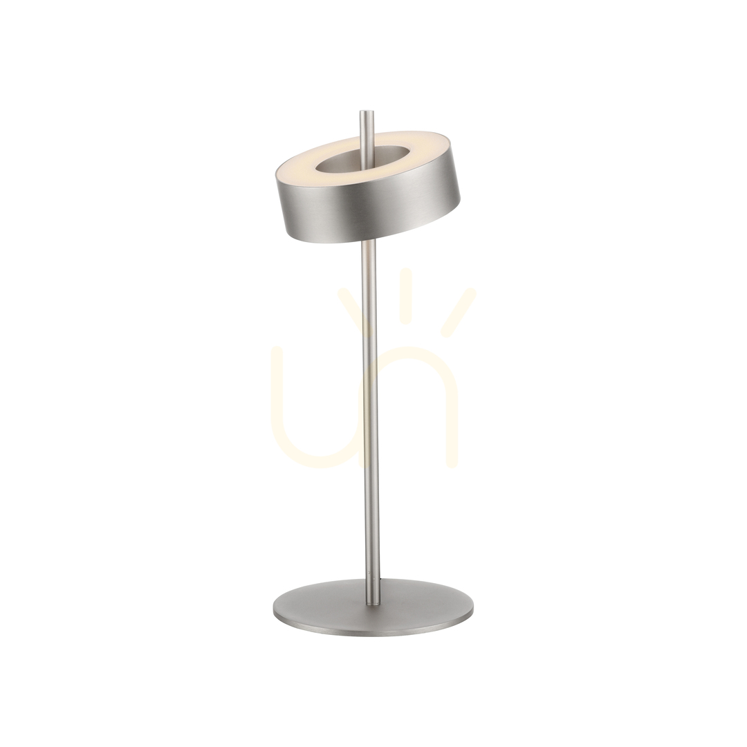 Kontrola Stolní lampa Q-ROTATE 4324-95, stříbrná, 1xLED Stolní lampa Q-ROTATE 4324-95, stříbrná, 1xLED