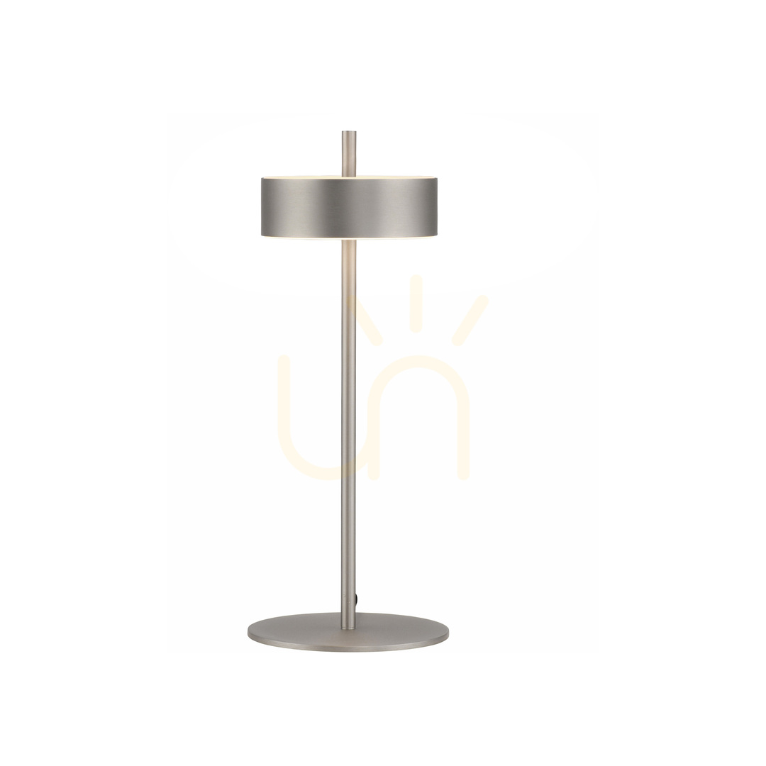 Kontrola Stolní lampa Q-ROTATE 4324-95, stříbrná, 1xLED Stolní lampa Q-ROTATE 4324-95, stříbrná, 1xLED