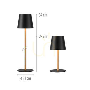 Stolní lampa EURIA 19250-68, černá, 1xLED small 7