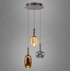 IRIDES 2679-70 Vícebarevné závěsné svítidlo se 3 LED diodami small 0