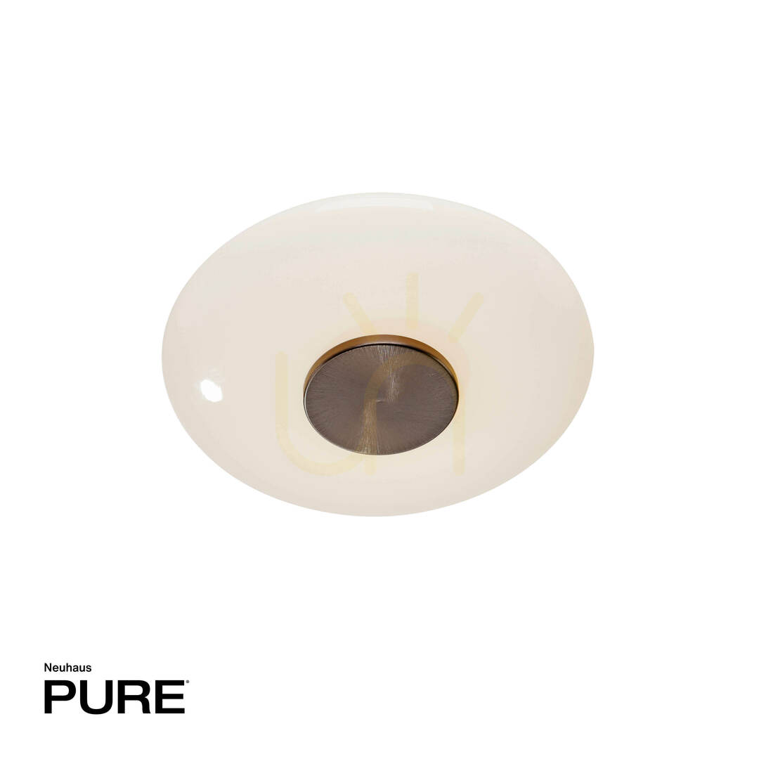Pohled PURE VITRUM 6082-34 Hnědé nástěnné svítidlo, 1xLED PURE VITRUM 6082-34 Hnědé nástěnné svítidlo, 1xLED