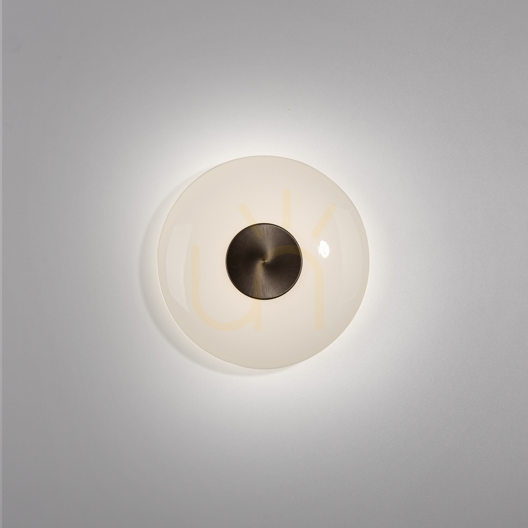 Náhled PURE VITRUM 6082-34 Hnědé nástěnné svítidlo, 1xLED PURE VITRUM 6082-34 Hnědé nástěnné svítidlo, 1xLED