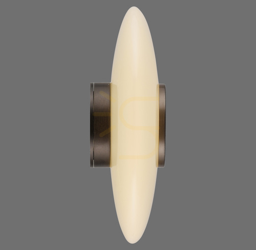 Kontrola PURE VITRUM 6082-34 Hnědé nástěnné svítidlo, 1xLED