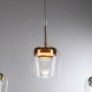 Q-KON 2741-20 Měděné závěsné svítidlo, 1xLED small 17