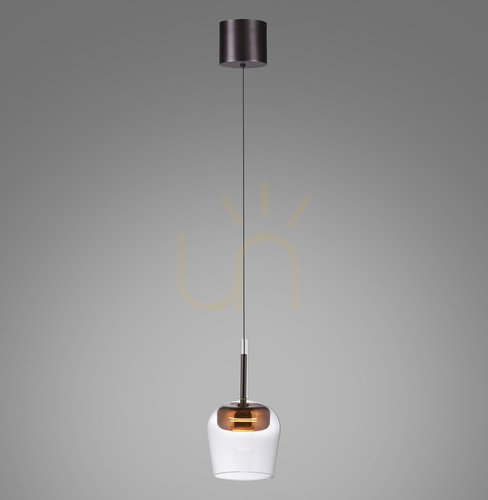 Kontrola Q-KON 2741-20 Měděné závěsné svítidlo, 1xLED