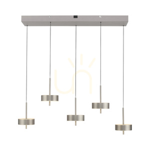 Q-ROTATE 2249-95 Stříbrné závěsné svítidlo s 5 LED diodami 10 Q-ROTATE 2249-95 Stříbrné závěsné svítidlo s 5 LED diodami small 10