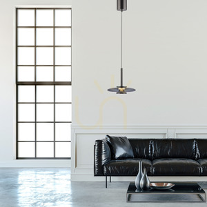 PURE VITRUM 2053-15 Šedé závěsné svítidlo s 2 LED diodami small 18
