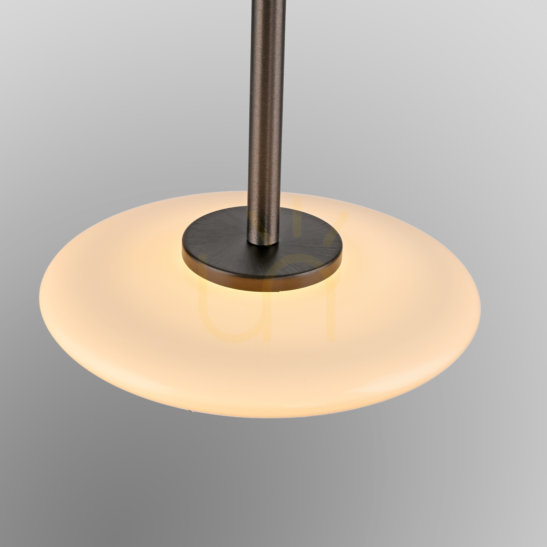 Pohled PURE VITRUM 2053-34 Hnědé závěsné svítidlo s 2 LED diodami PURE VITRUM 2053-34 Hnědé závěsné svítidlo s 2 LED diodami