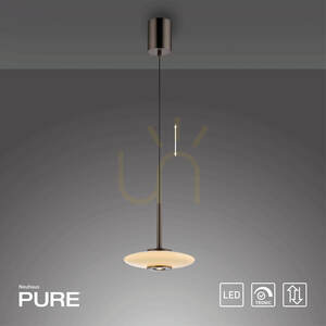 PURE VITRUM 2053-34 Hnědé závěsné svítidlo s 2 LED diodami 24 PURE VITRUM 2053-34 Hnědé závěsné svítidlo s 2 LED diodami small 24