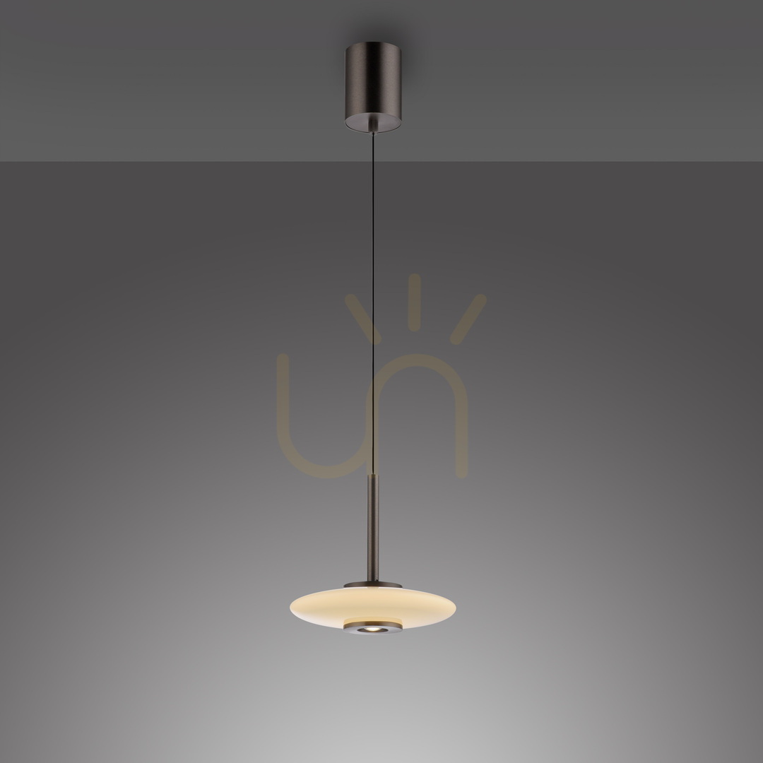 Kontrola PURE VITRUM 2053-34 Hnědé závěsné svítidlo s 2 LED diodami PURE VITRUM 2053-34 Hnědé závěsné svítidlo s 2 LED diodami