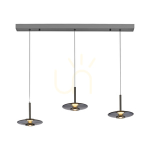 PURE VITRUM 2083-15 Šedé závěsné svítidlo s 6 LED diodami small 29