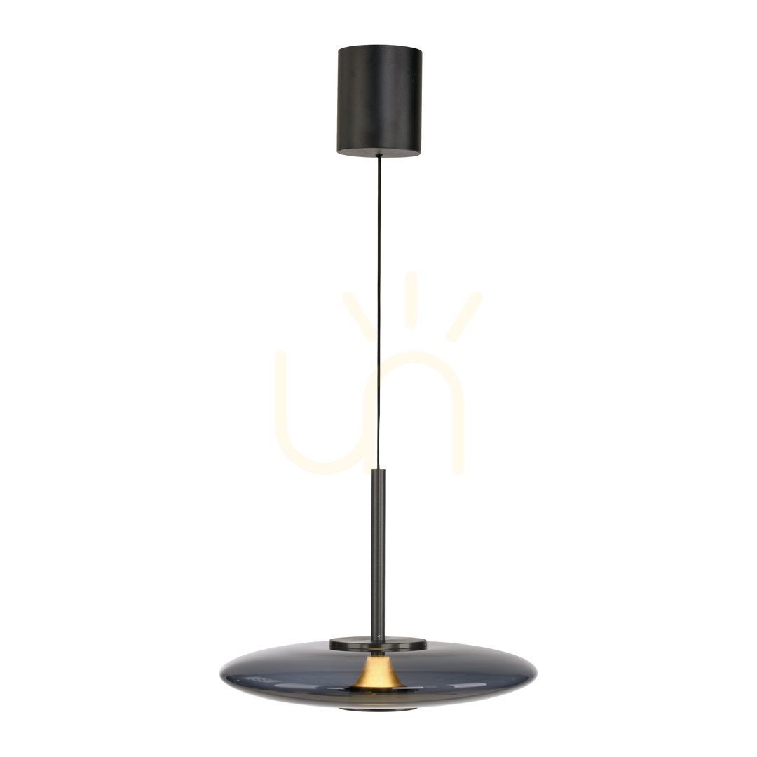 Náhled PURE E-VITRUM 2084-15 Šedé závěsné svítidlo s 2 LED diodami PURE E-VITRUM 2084-15 Šedé závěsné svítidlo s 2 LED diodami